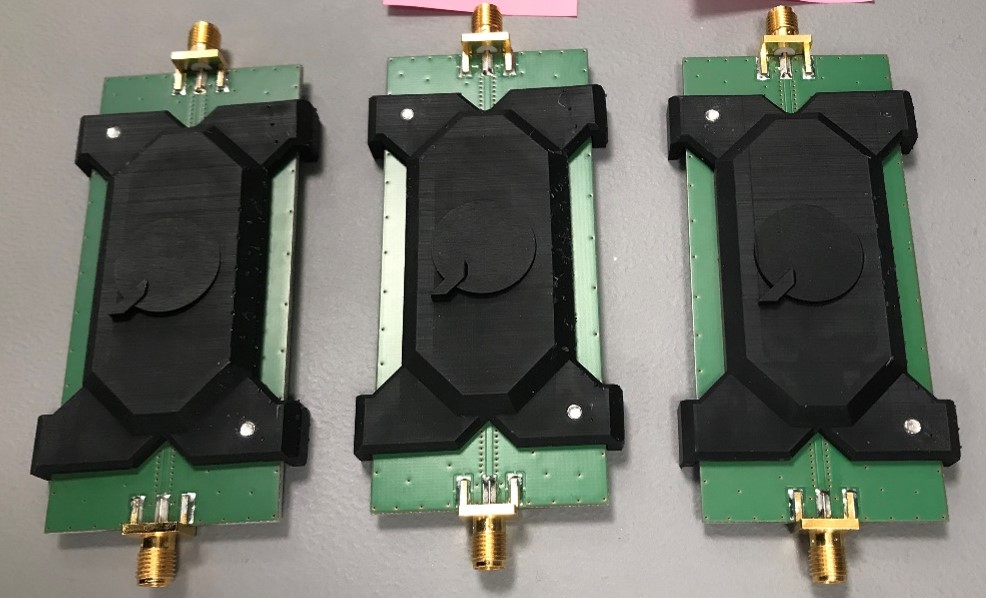 Image: PCB substrate with NV diamond sensor technology for special applications
